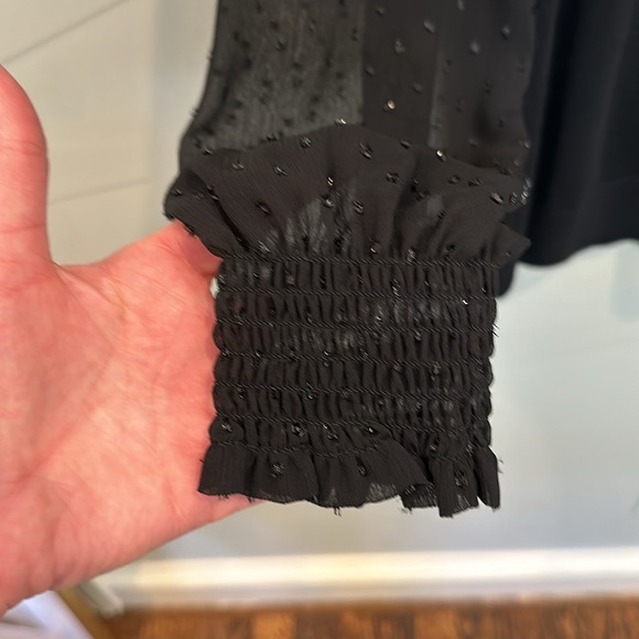 Loft sweater with sheer sleeves - Picture 3 of 6